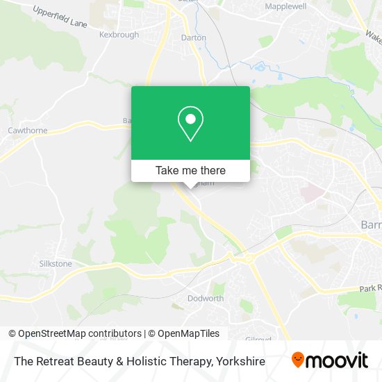 The Retreat Beauty & Holistic Therapy map