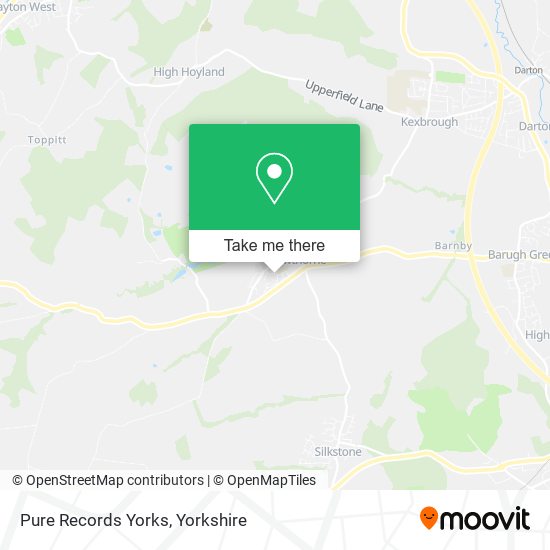 Pure Records Yorks map