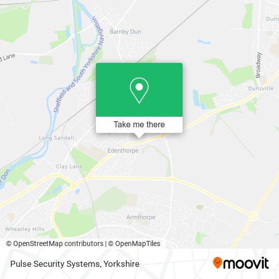 Pulse Security Systems map