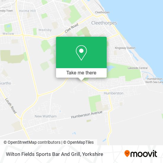 Wilton Fields Sports Bar And Grill map