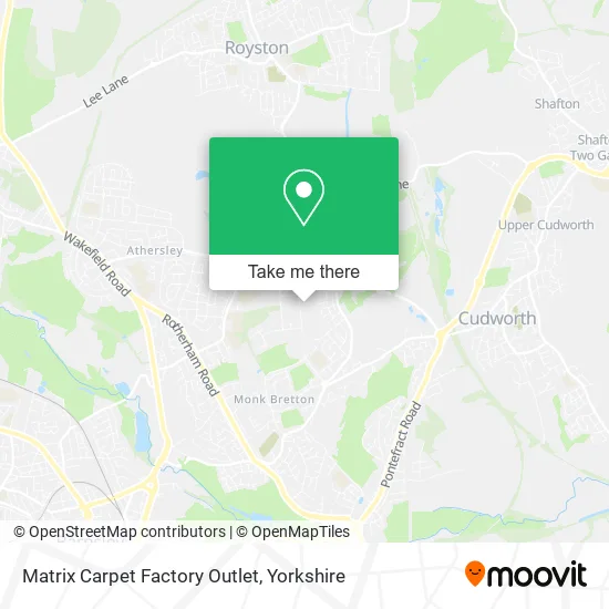 Matrix Carpet Factory Outlet map