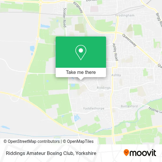 Riddings Amateur Boxing Club map