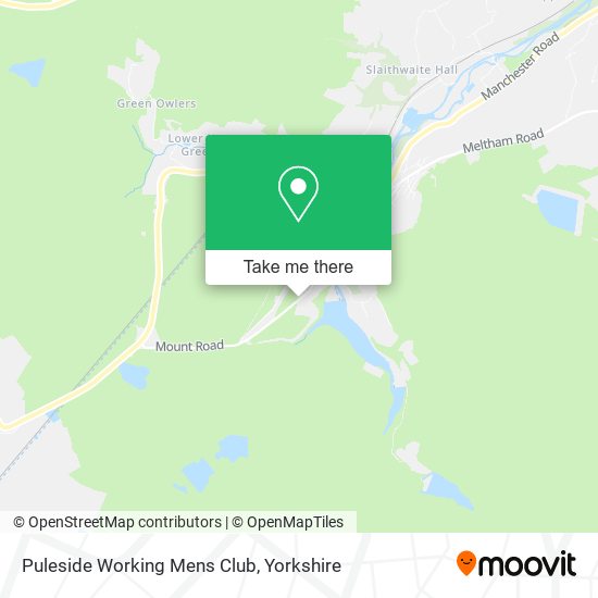 Puleside Working Mens Club map