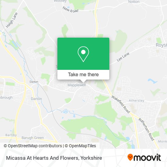 Micassa At Hearts And Flowers map