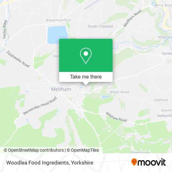 Woodlea Food Ingredients map