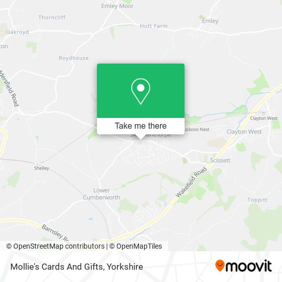 Mollie's Cards And Gifts map