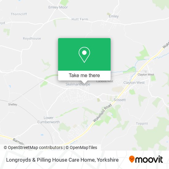 Longroyds & Pilling House Care Home map