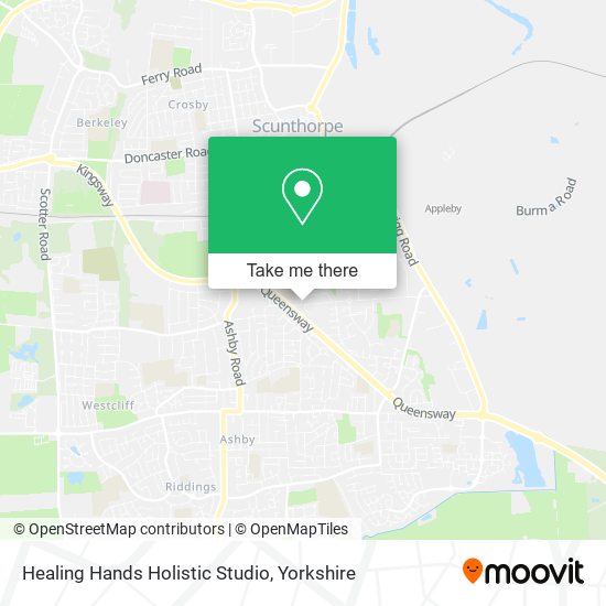 Healing Hands Holistic Studio map