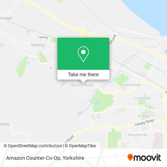 Amazon Counter-Co-Op map