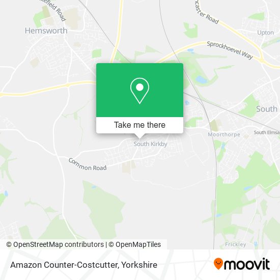 Amazon Counter-Costcutter map