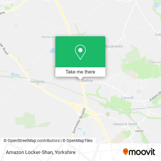 Amazon Locker-Shan map