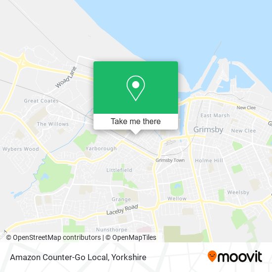 Amazon Counter-Go Local map