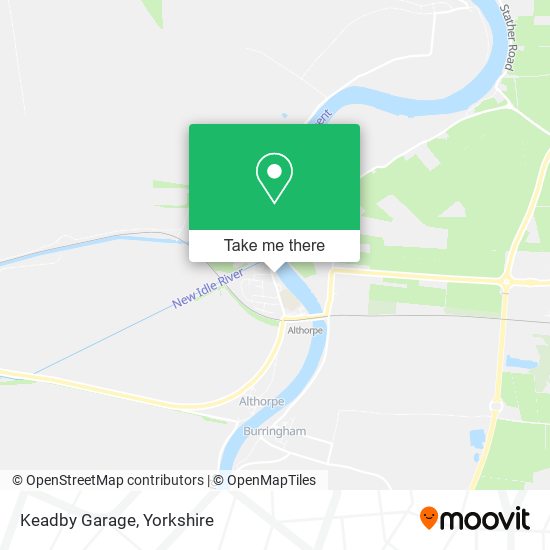 Keadby Garage map