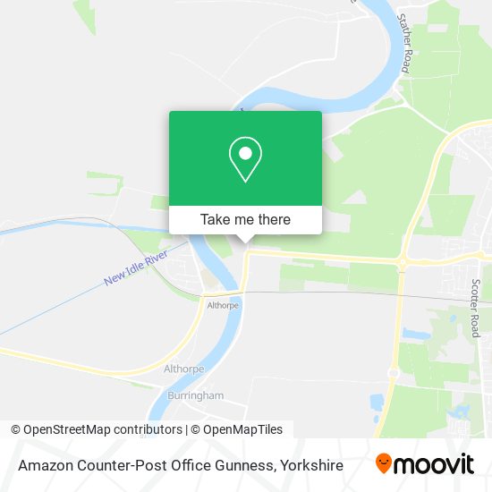 Amazon Counter-Post Office Gunness map