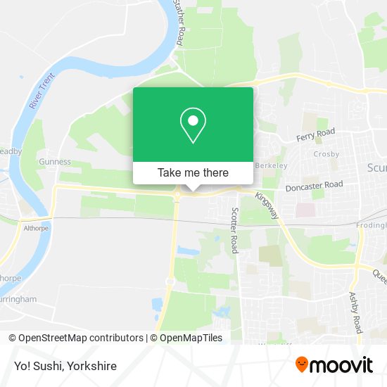 Yo! Sushi map