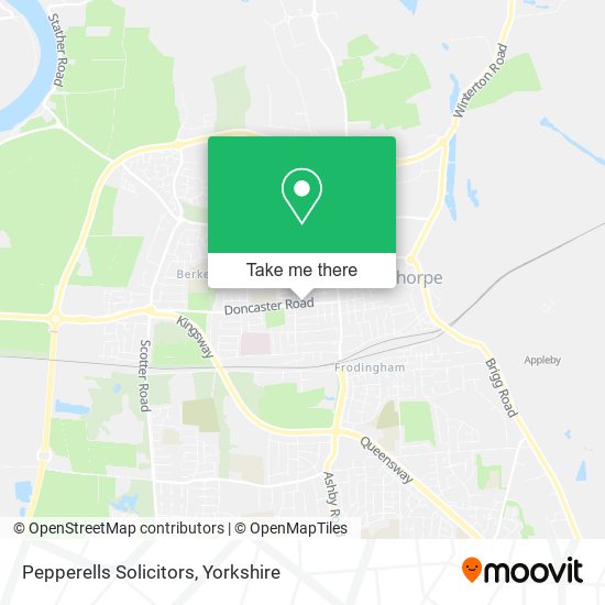 Pepperells Solicitors map