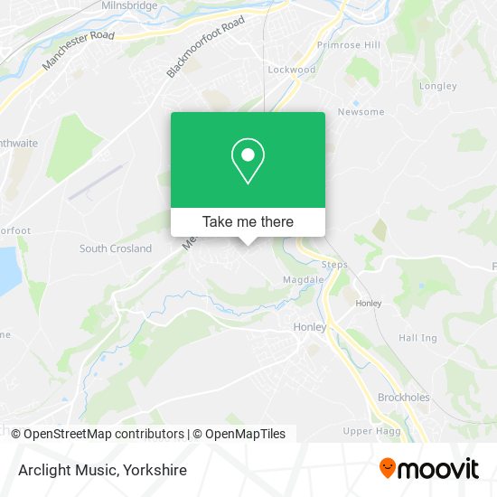 Arclight Music map