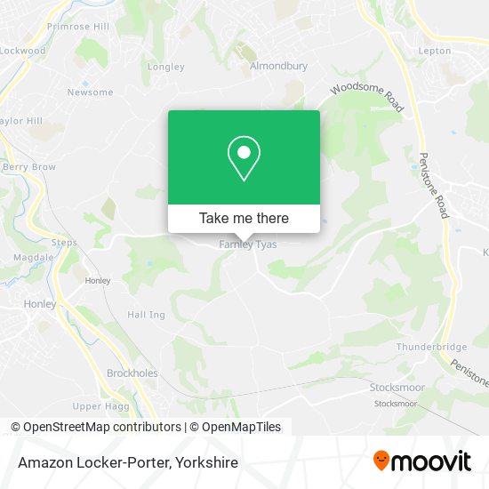 Amazon Locker-Porter map