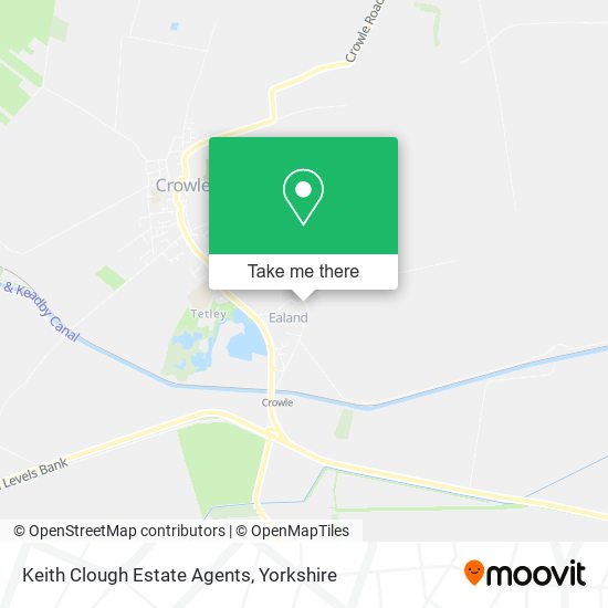 Keith Clough Estate Agents map