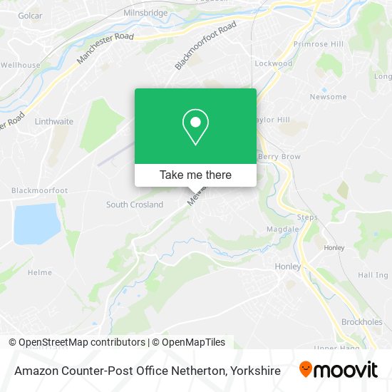 Amazon Counter-Post Office Netherton map