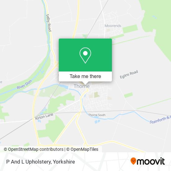 P And L Upholstery map