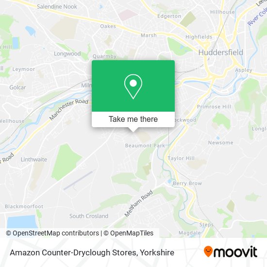 Amazon Counter-Dryclough Stores map