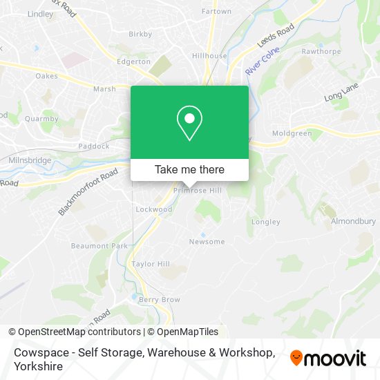 Cowspace - Self Storage, Warehouse & Workshop map