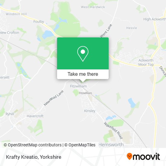 Krafty Kreatio map