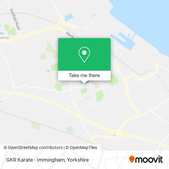 GKR Karate - Immingham map