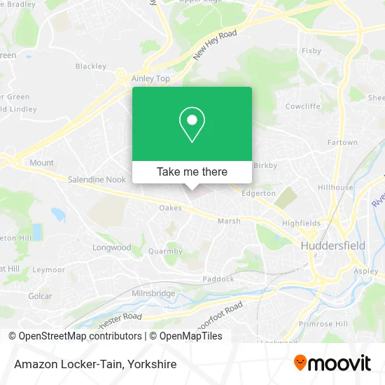 Amazon Locker-Tain map