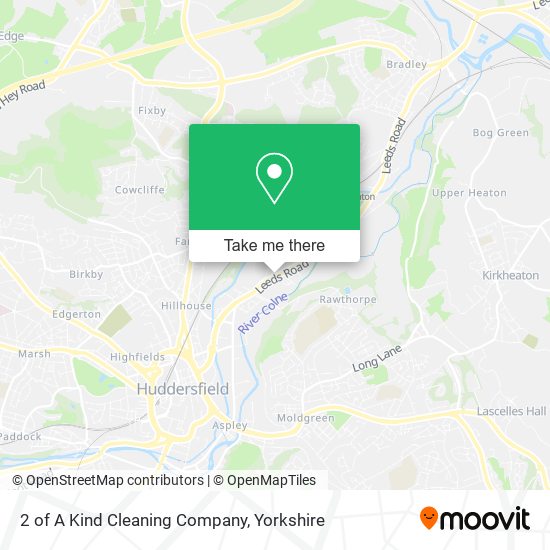 2 of A Kind Cleaning Company map