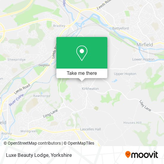 Luxe Beauty Lodge map