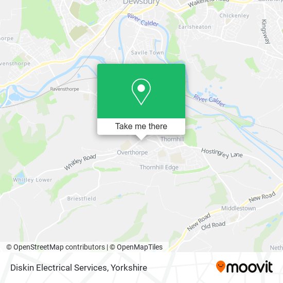 Diskin Electrical Services map