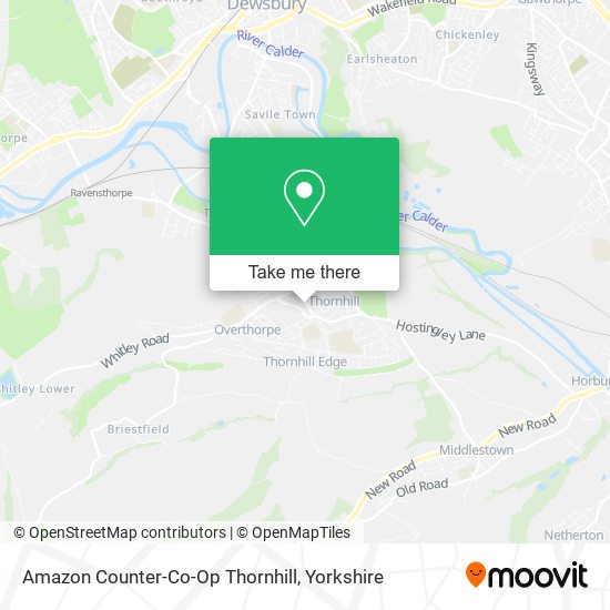 Amazon Counter-Co-Op Thornhill map