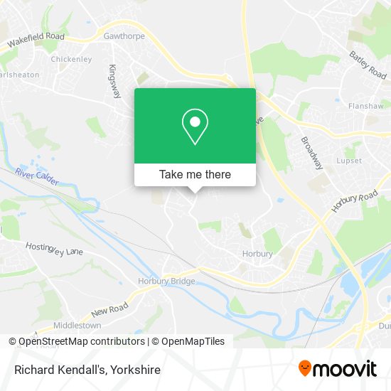 Richard Kendall's map