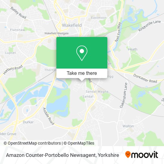 Amazon Counter-Portobello Newsagent map