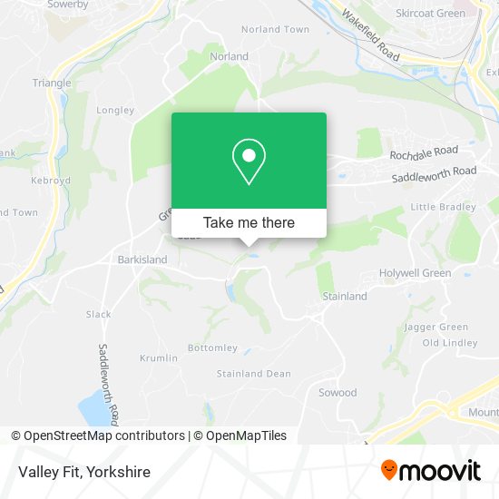 Valley Fit map