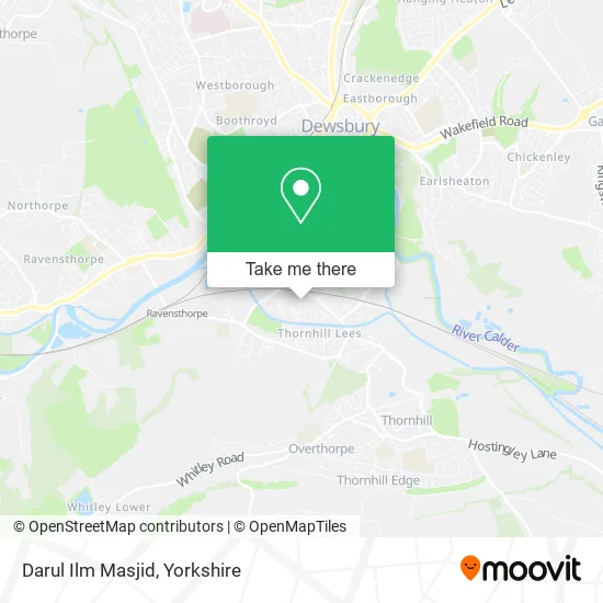 Darul Ilm Masjid map