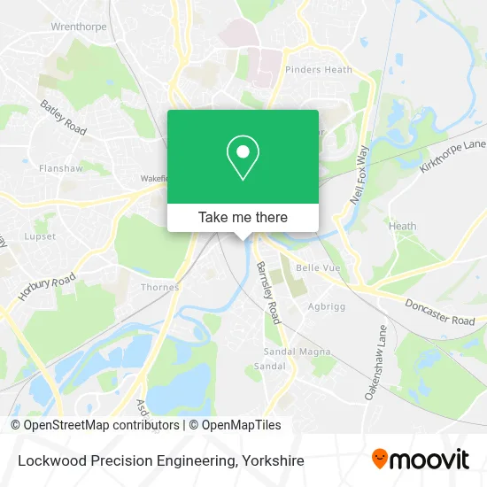 Lockwood Precision Engineering map