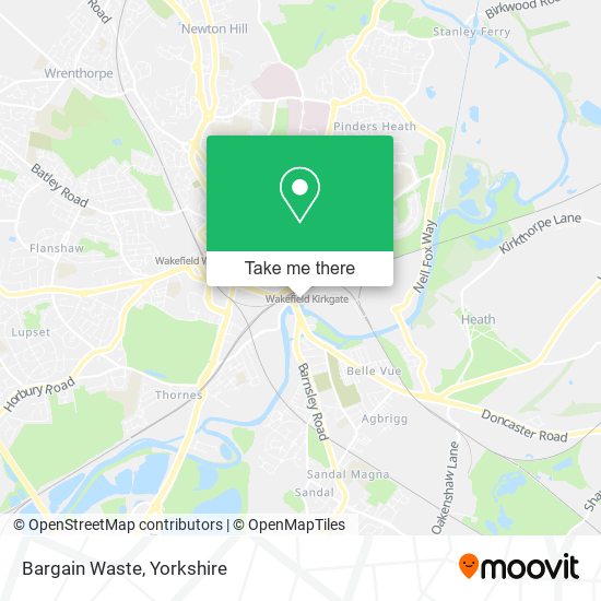 Bargain Waste map