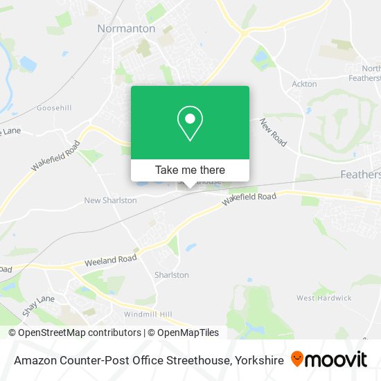 Amazon Counter-Post Office Streethouse map