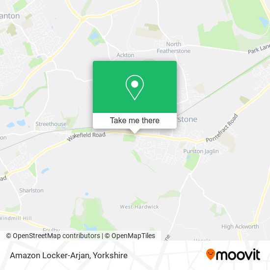 Amazon Locker-Arjan map