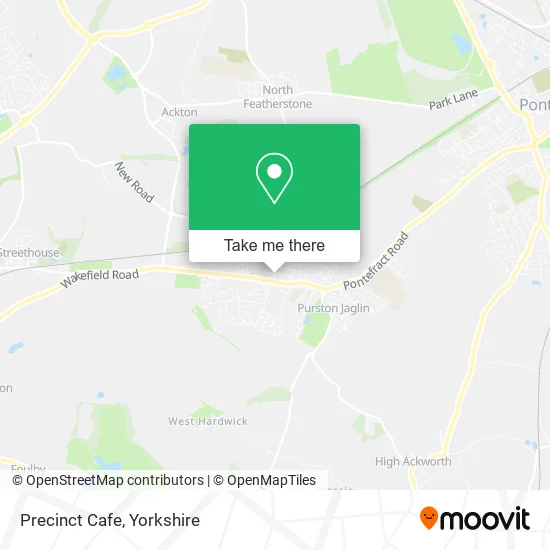 Precinct Cafe map