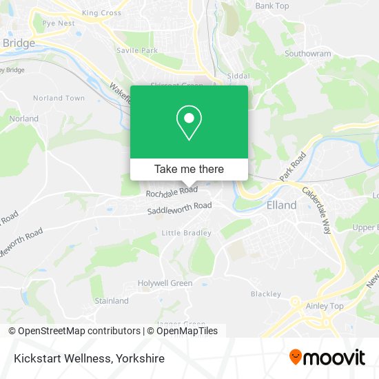 Kickstart Wellness map