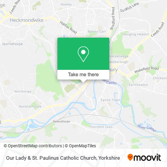 Our Lady & St. Paulinus Catholic Church map