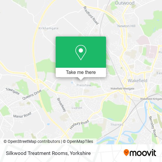 Silkwood Treatment Rooms map