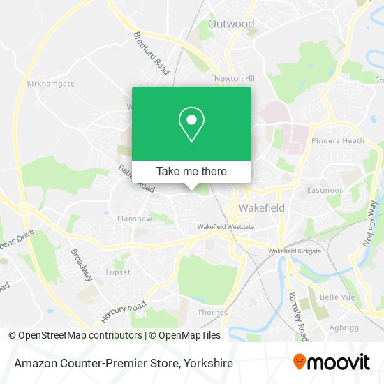 Amazon Counter-Premier Store map