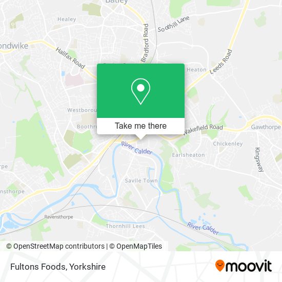 Fultons Foods map