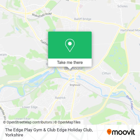 The Edge Play Gym & Club Edge Holiday Club map