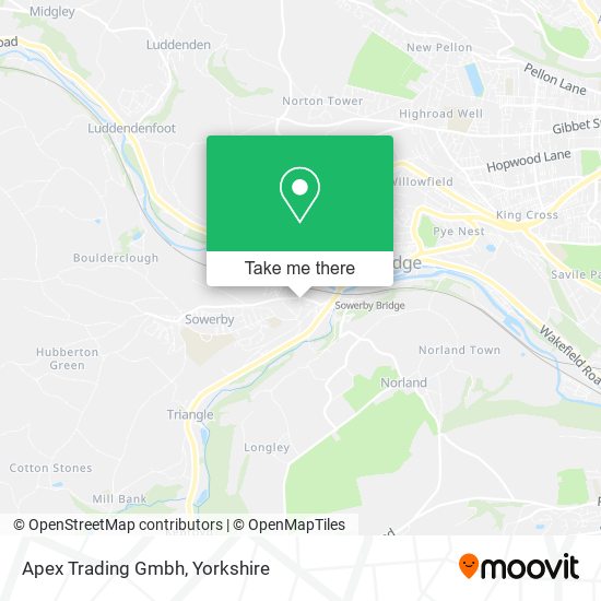 Apex Trading Gmbh map